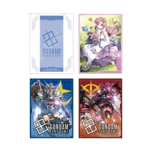Official Card Sleeves (4 uds) - Gundam Card Game