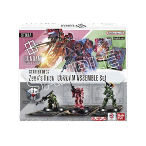 Zeon's Rush Gundam Assemble Starter Set [ST03A] - Gundam Card Game