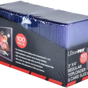 Toploader Regular (100 unidades+100 fundas clear) - Ultra Pro