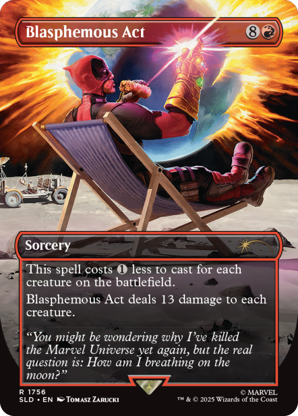 Secret Lair x Marvel 6 Deadpool - Magic: The Gathering - Imagen 3