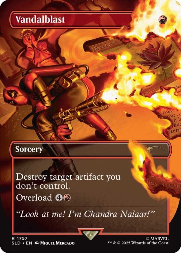 Secret Lair x Marvel 6 Deadpool - Magic: The Gathering - Imagen 4