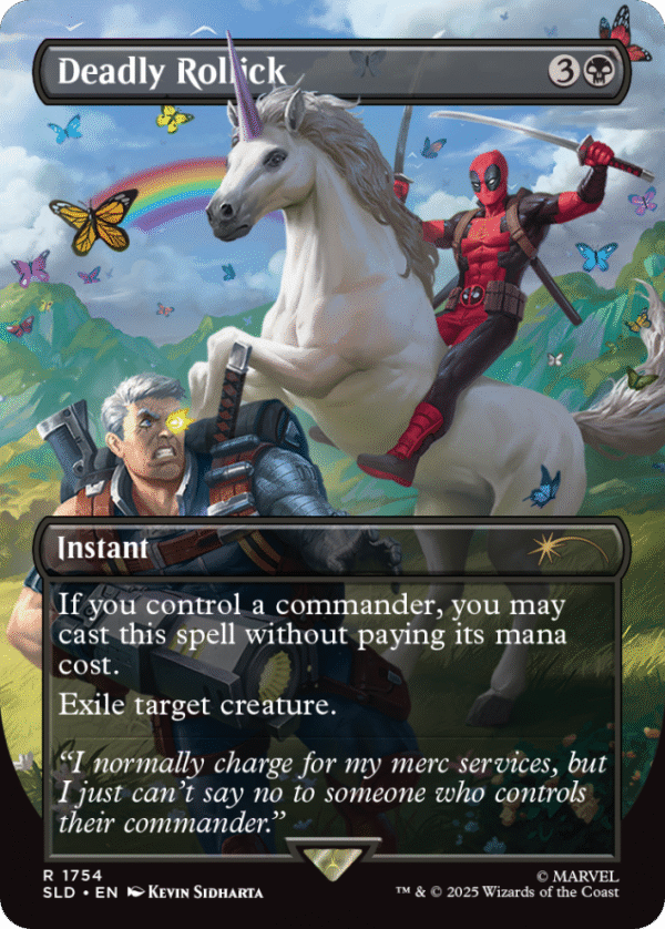 Secret Lair x Marvel 6 Deadpool - Magic: The Gathering - Imagen 6