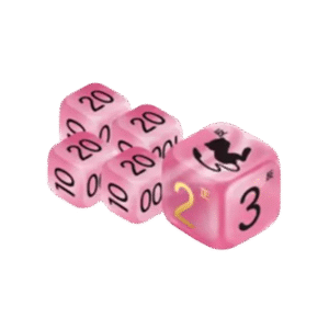 Dado D6 + Contadores Mew - Pokémon TCG