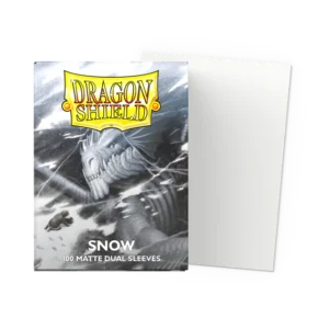 Snow Nirin Dual Matte Sleeves - Dragon Shield