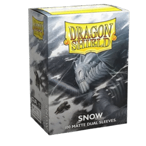 Snow Nirin Dual Matte Sleeves - Dragon Shield