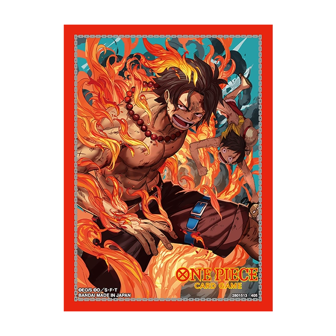 Fundas Portgas.D.Ace Official Sleeves TCG+ Stores Edition Vol. 5 - One Piece Card Game
