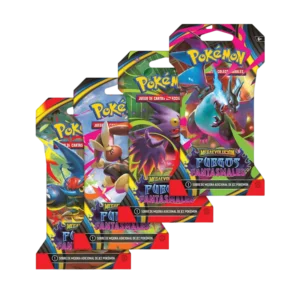 Sobre Emblistado Fuegos Fantasmales - Pokémon TCG