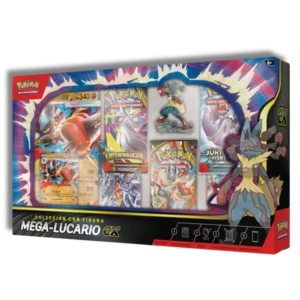 Colección con figura Mega-Lucario EX - Pokémon TCG