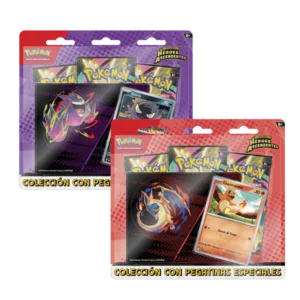 Lote 2 Blisters Colección con Pegatinas Especiales Héroes Ascendentes - Pokémon TCG