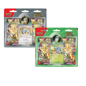 Pack 2 Blister de 2 sobres con moneda Héroes Ascendentes - Pokémon TCG