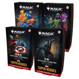 Marvel Super Heroes Commander Deck Set - Magic: The Gathering
