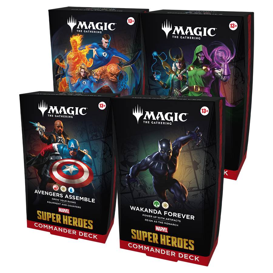 Marvel Super Heroes Commander Deck Set - Magic: The Gathering