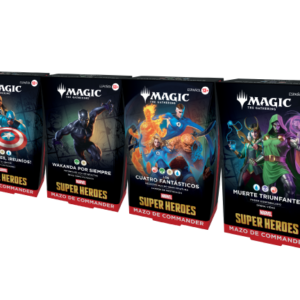 Marvel Super Heroes Pack Mazos de Commander - Magic: The Gathering