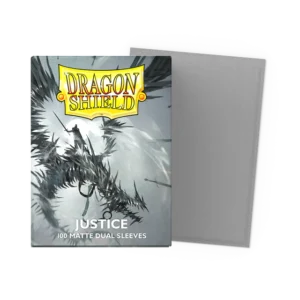 Justice Dual Matte Sleeves - Dragon Shield