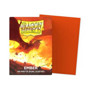 Ember Dual Matte Sleeves - Dragon Shield
