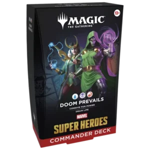 Doom Prevails Marvel Super Heroes Commander Deck - Magic: The Gathering