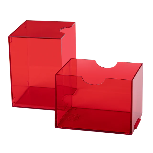 Strongbox Clear Red - Dragon Shield - Imagen 2
