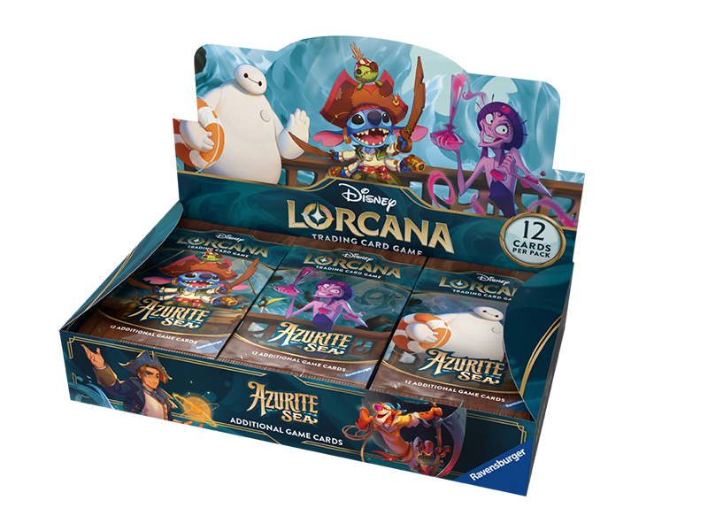 The Azurite Sea Boosters Box - Disney Lorcana