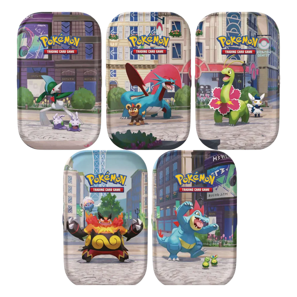 Mini Latas Summer Ciudad Luminalia - Pokémon TCG