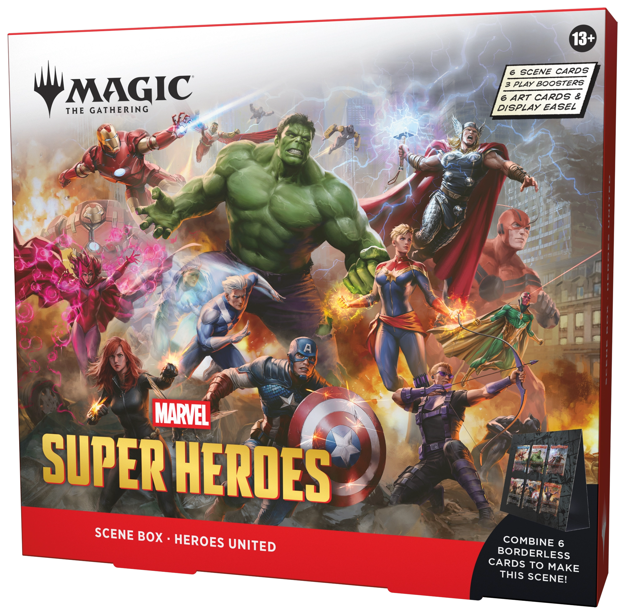 Marvel Super Heroes Scene Box Heroes United - Magic: The Gathering