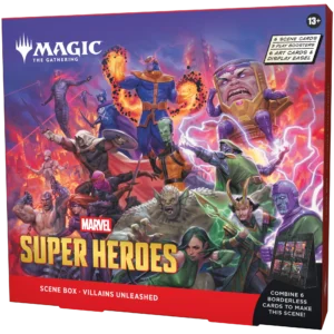 Marvel Super Heroes Scene Box Villains Unleashed - Magic: The Gathering