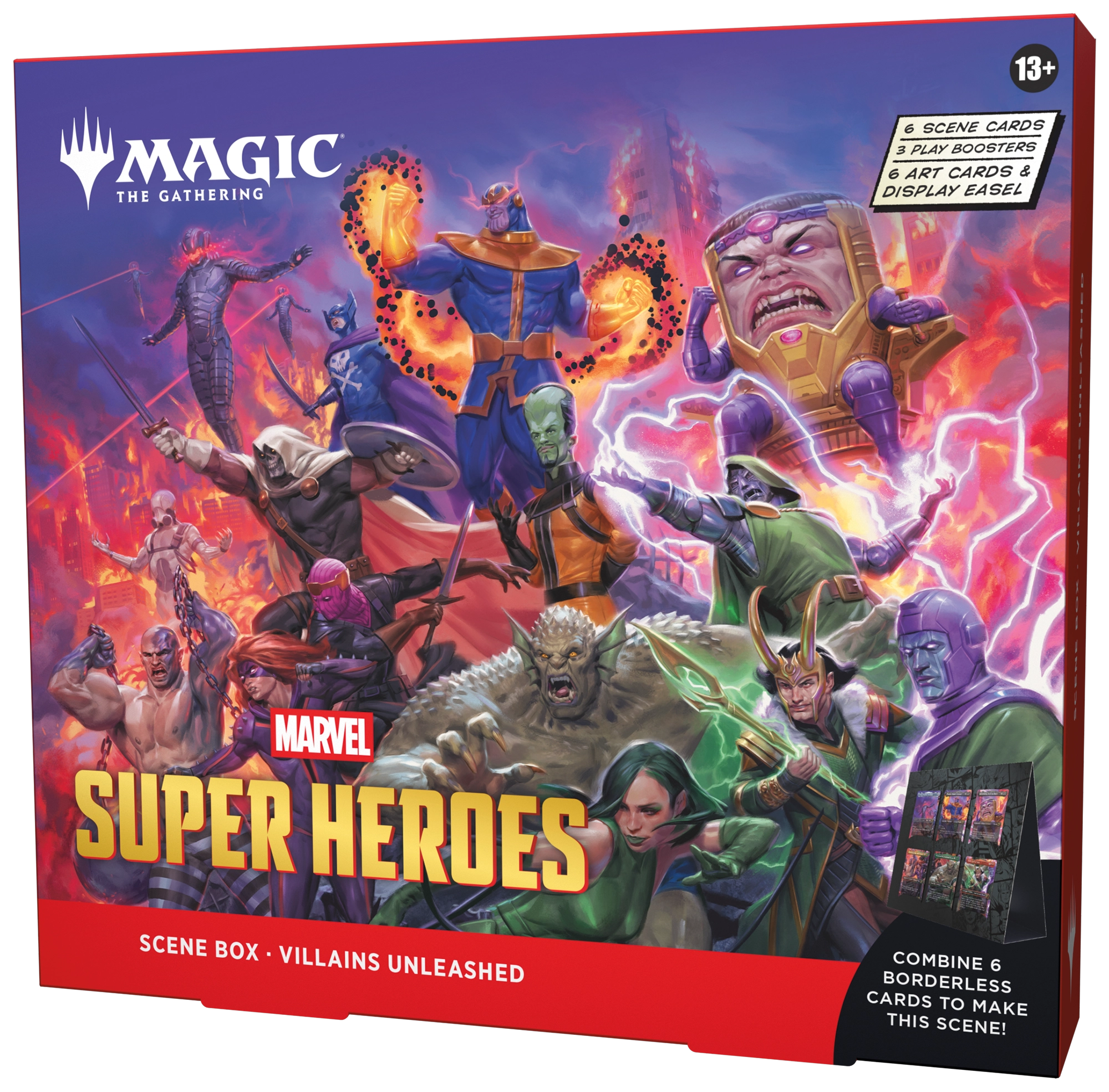 Marvel Super Heroes Scene Box Villains Unleashed - Magic: The Gathering