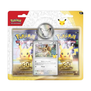 Blister 2 sobres Eevee 30 Aniversario - Pokémon TCG (Español)
