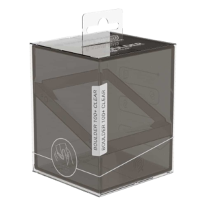 Deck Box Boulder Clear 100+ Onyx - Ultimate Guard