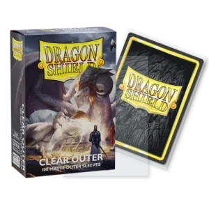 Standard Outer Sleeves Clear - Dragon Shield (100 Fundas)